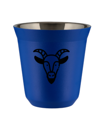 Kubek navy blue 240 ml, KOZIOROZEC (czarny) kubek termiczny na kawe | 80,00 zł