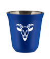 Kubek navy blue 240 ml, KOZIOROZEC (bialy) kubek termiczny na kawe | 80,00 zł