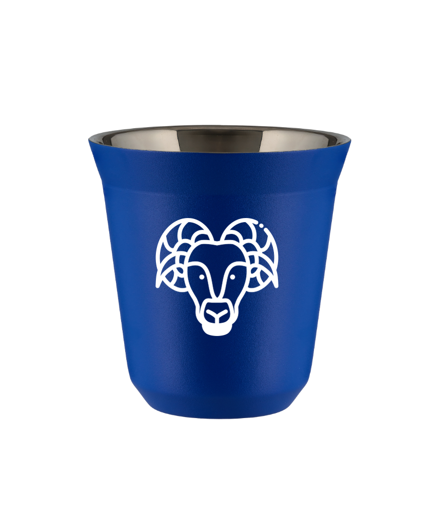 Kubek navy blue 240 ml, BARAN (bialy) kubek termiczny na kawe | 80,00 zł Kubek navy blue 240 ml, BARAN (bialy) kubek termiczny na kawe | 80,00 zł