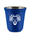 Kubek navy blue 240 ml, BARAN (bialy) kubek termiczny na kawe | 80,00 zł