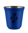 Kubek navy blue 240 ml, RYBY (czarny) kubek termiczny na kawe | 80,00 zł