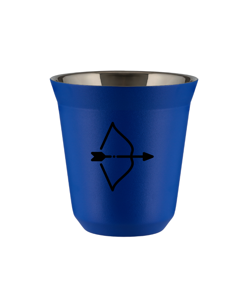 Kubek navy blue 240 ml, STRZELEC (czarny) kubek termiczny na kawe | 80,00 zł Kubek navy blue 240 ml, STRZELEC (czarny) kubek termiczny na kawe | 80,00 zł