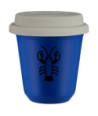 Kubek navy blue 240 ml, RAK z pokrywka biala kubek termiczny na kawe | 85,00 zł