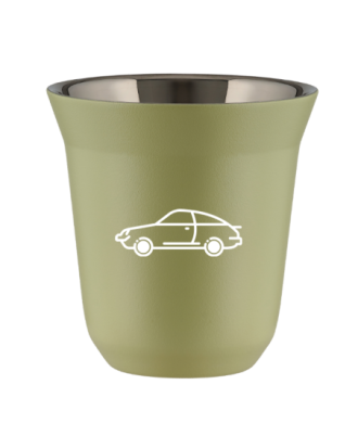 Kubek 240 ml PISTACJOWY "Samochód (biały)" Kubek 240 ml PISTACJOWY "Samochód (biały)"