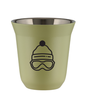 Kubek 240 ml PISTACJOWY "Czapka" Kubek 240 ml PISTACJOWY "Czapka"