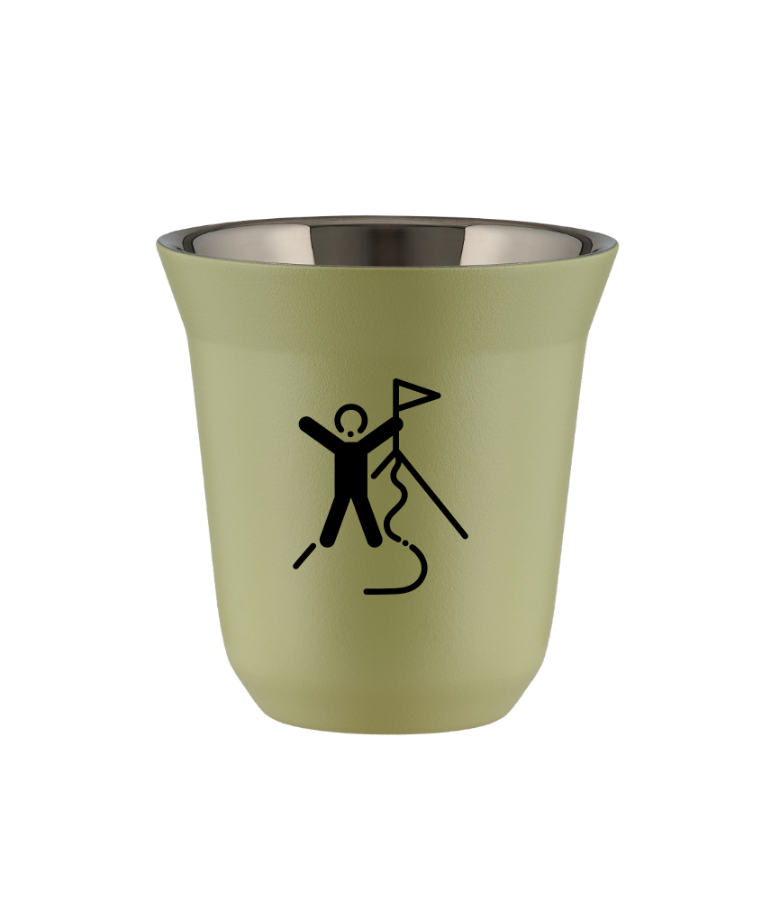 Kubek 240 ml PISTACJOWY "Wspinaczka 1"