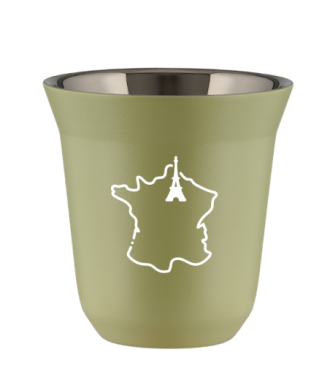 Kubek 240 ml PISTACJOWY "Francja (biały)" Kubek 240 ml PISTACJOWY "Francja (biały)"