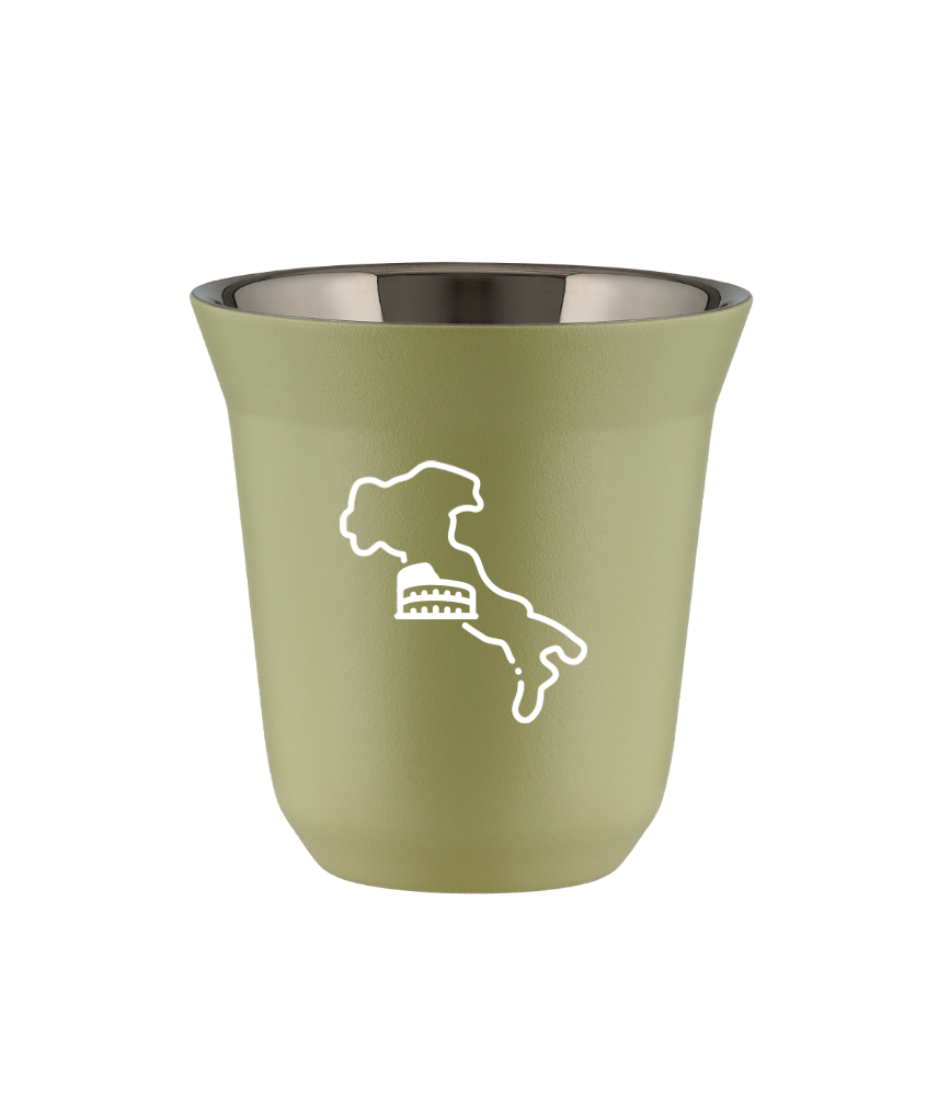 Kubek 240 ml PISTACJOWY "Włochy (biały)"