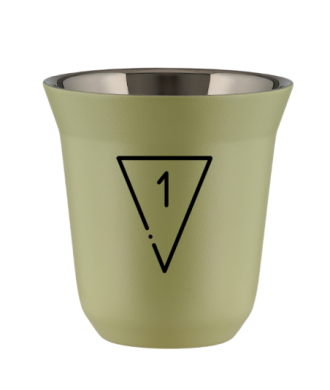 Kubek 240 ml PISTACJOWY "1 (czarny)" Kubek 240 ml PISTACJOWY "1 (czarny)"