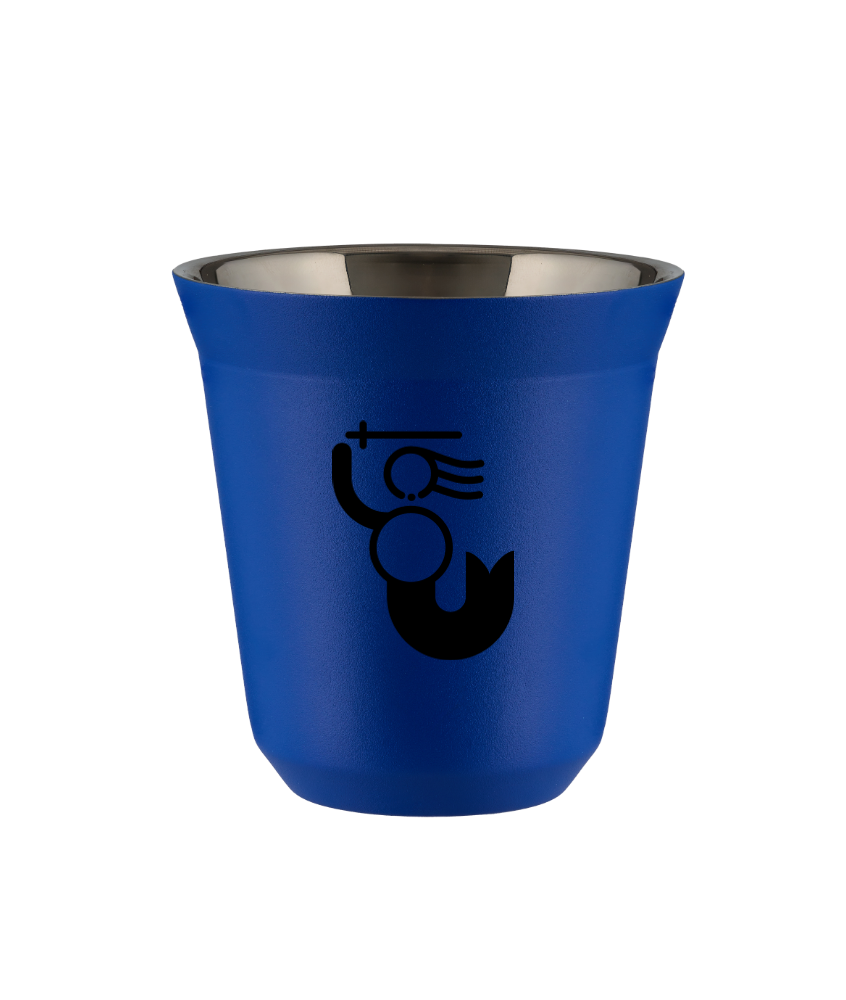 Kubek navy blue 240 ml, WARSZAWSKA SYRENKA (czarny) kubek termiczny na kawe | 75,00 zł
