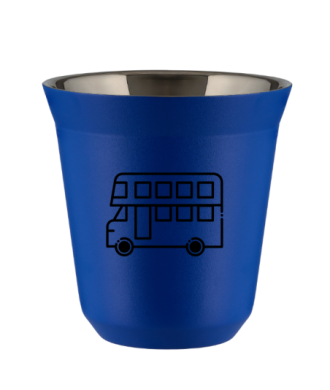 Kubek 240 ml NIEBIESKI "Autobus (czarny)" Kubek 240 ml NIEBIESKI "Autobus (czarny)"