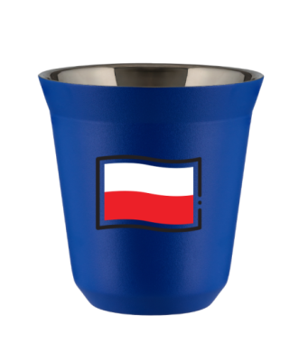 Kubek navy blue 240 ml, FLAGA POLSKI