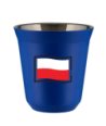 Kubek navy blue 240 ml, FLAGA POLSKI kubek termiczny na kawe | 80,00 zł