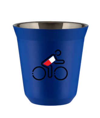 Kubek navy blue 240 ml, KOLARZ W POLSKICH BARWACH (czarny)