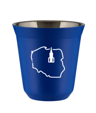 Kubek navy blue 240 ml, POLSKA (bialy)