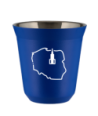 Kubek navy blue 240 ml, POLSKA (bialy) kubek termiczny na kawe | 80,00 zł