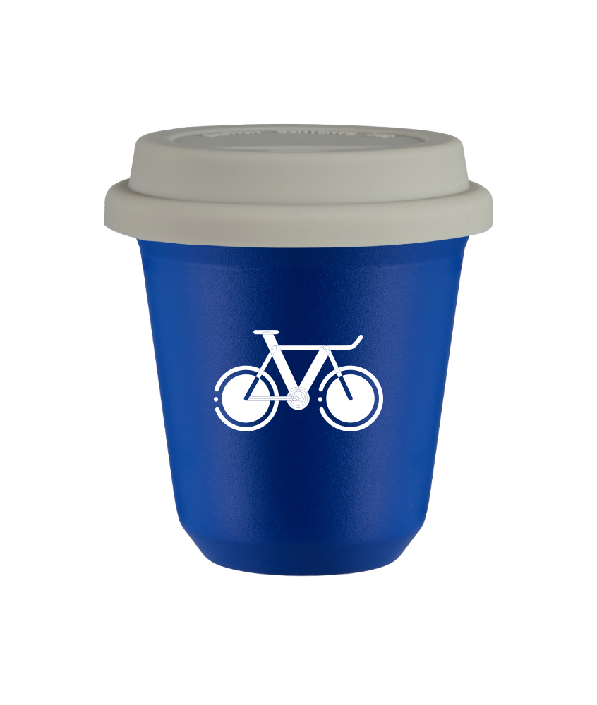Kubek navy blue 240 ml, ROWER 1 (bialy) z pokrywka biala kubek termiczny na kawe | 85,00 zł Kubek navy blue 240 ml, ROWER 1 (bialy) z pokrywka biala kubek termiczny na kawe | 85,00 zł