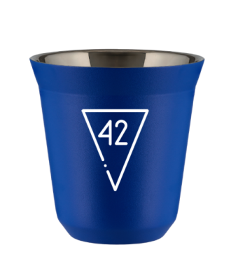 Kubek navy blue 240 ml, 42 (bialy)