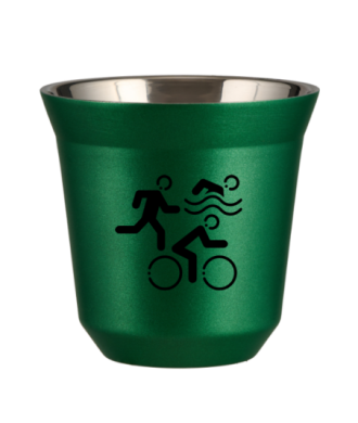 Kubek zielony 240 ml, SPORTY (czarny) kubek termiczny na kawe | 80,00 zł