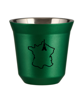 Kubek zielony 240 ml, FRANCJA (czarny) kubek termiczny na kawe | 80,00 zł