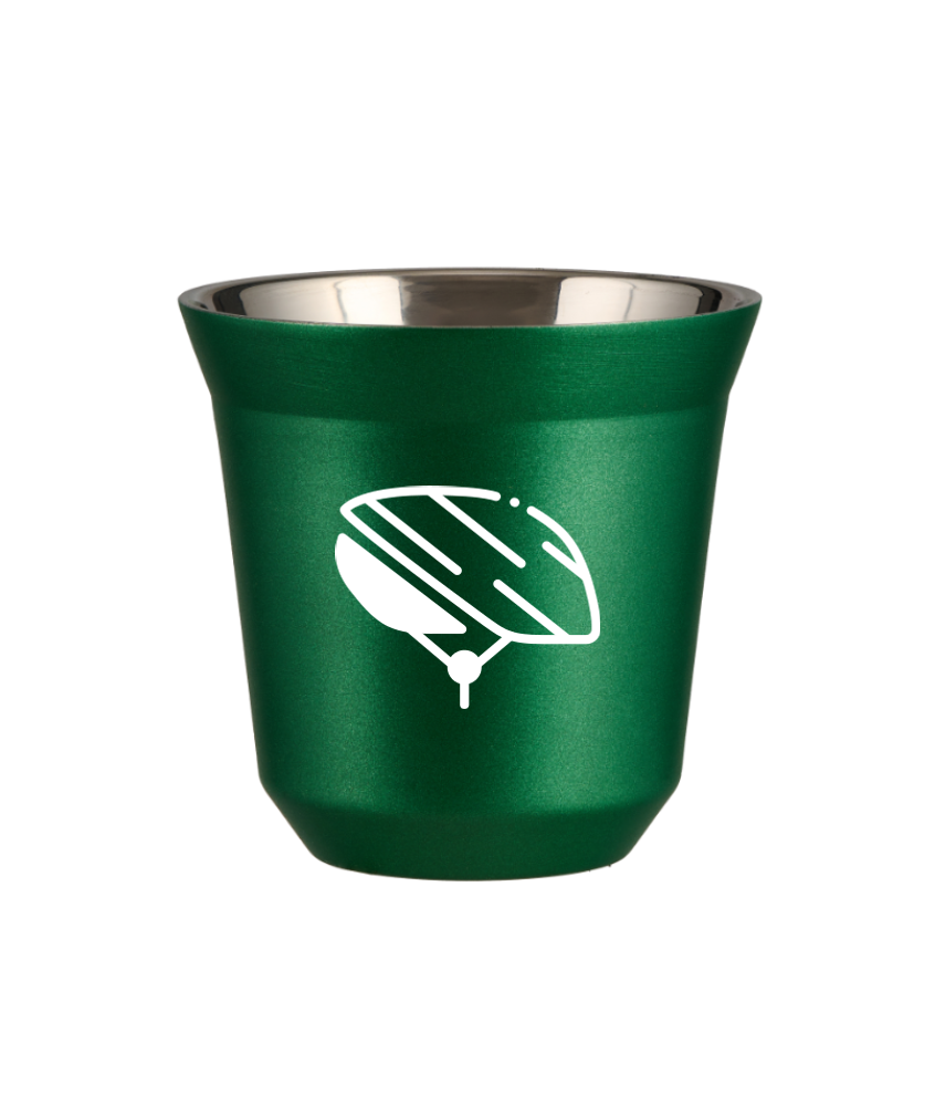 Kubek zielony 240 ml, KASK (bialy) kubek termiczny na kawe | 80,00 zł