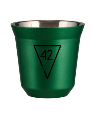Kubek zielony 240 ml, 42 kubek termiczny na kawe | 80,00 zł