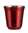 Kubek czerwony 240 ml, PALAC KULTURY I NAUKI (czarny) kubek termiczny na kawe | 75,00 zł