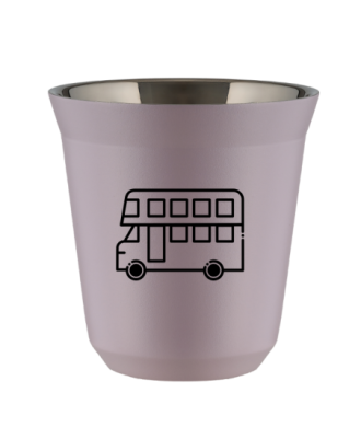 Kubek 240 ml LAWENDOWY "Autobus" Kubek 240 ml LAWENDOWY "Autobus"