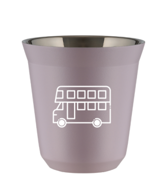 Kubek 240 ml LAWENDOWY "Autobus (biały)" Kubek 240 ml LAWENDOWY "Autobus (biały)"