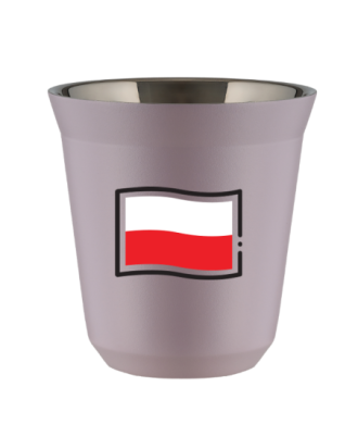 Kubek lawendowy 240 ml, FLAGA POLSKI