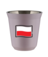 Kubek lawendowy 240 ml, FLAGA POLSKI kubek termiczny na kawe | 80,00 zł