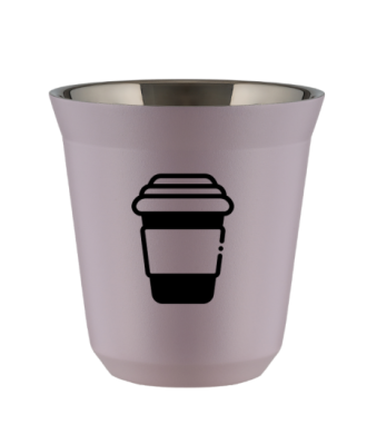 Kubek 240 ml LAWENDOWY "Kubek (czarny)" Kubek 240 ml LAWENDOWY "Kubek (czarny)"