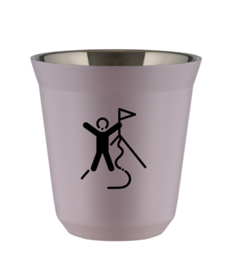 Kubek 240 ml LAWENDOWY "Wspinaczka 1" Kubek 240 ml LAWENDOWY "Wspinaczka 1"