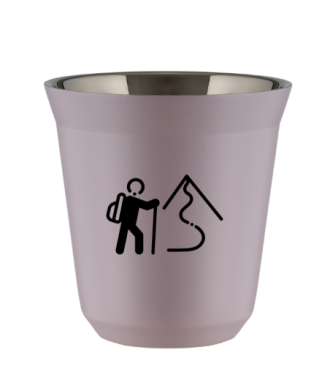 Kubek 240 ml LAWENDOWY "Wspinaczka 2" Kubek 240 ml LAWENDOWY "Wspinaczka 2"