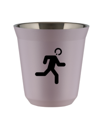 Kubek 240 ml LAWENDOWY "Biegacz" Kubek 240 ml LAWENDOWY "Biegacz"