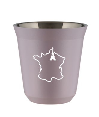 Kubek 240 ml LAWENDOWY "Francja (biały)" Kubek 240 ml LAWENDOWY "Francja (biały)"
