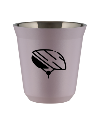 Kubek 240 ml LAWENDOWY "Kask (czarny)" Kubek 240 ml LAWENDOWY "Kask (czarny)"