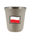 Kubek natural beige 240 ml, FLAGA POLSKI kubek termiczny na kawe | 80,00 zł