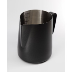 Black milk frothing pitcher