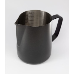 Black milk frothing pitcher