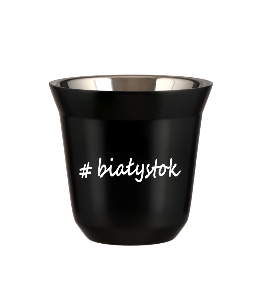 Kubek 150 ml CZARNY Białystok kubek termiczny na kawe | 65,00 zł Kubek 150 ml CZARNY Białystok kubek termiczny na kawe | 65,00 zł