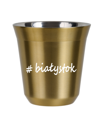 Kubek 150 ml ZŁOTY Białystok