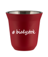 Kubek 240 ml CZERWONY Białystok kubek termiczny na kawe | 70,00 zł
