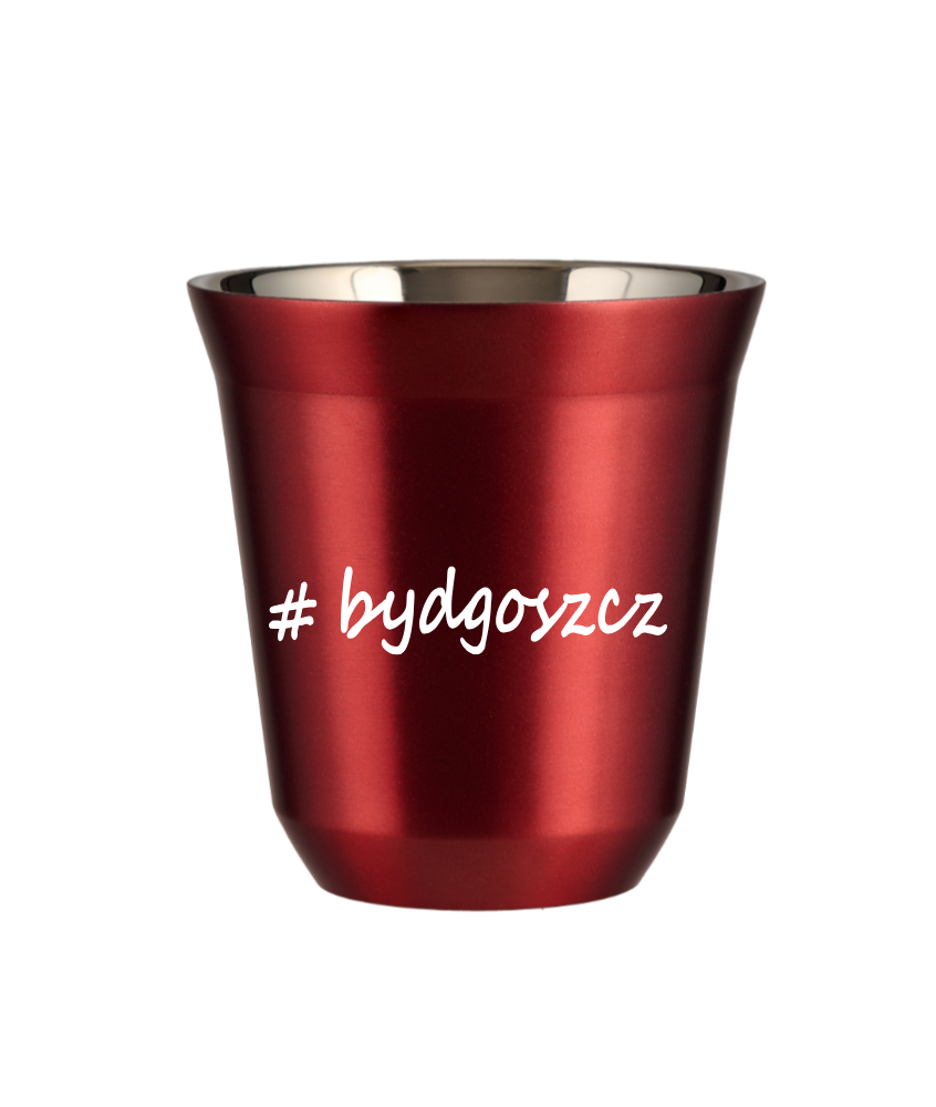 Kubek 80 ml CZERWONY METALIC Bydgoszcz kubek termiczny na kawe | 65,00 zł Kubek 80 ml CZERWONY METALIC Bydgoszcz kubek termiczny na kawe | 65,00 zł