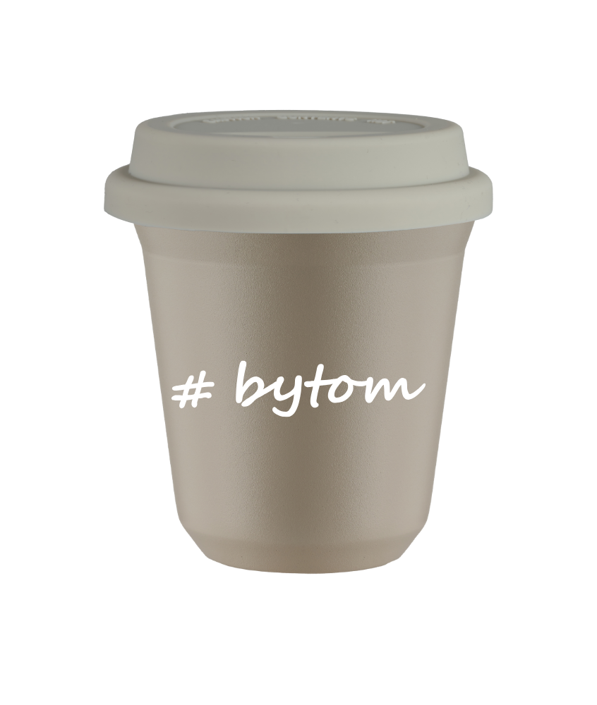 Kubek 150 ml BEŻOWY Bytom z pokrywką biala kubek termiczny na kawe | 70,00 zł Kubek 150 ml BEŻOWY Bytom z pokrywką biala kubek termiczny na kawe | 70,00 zł