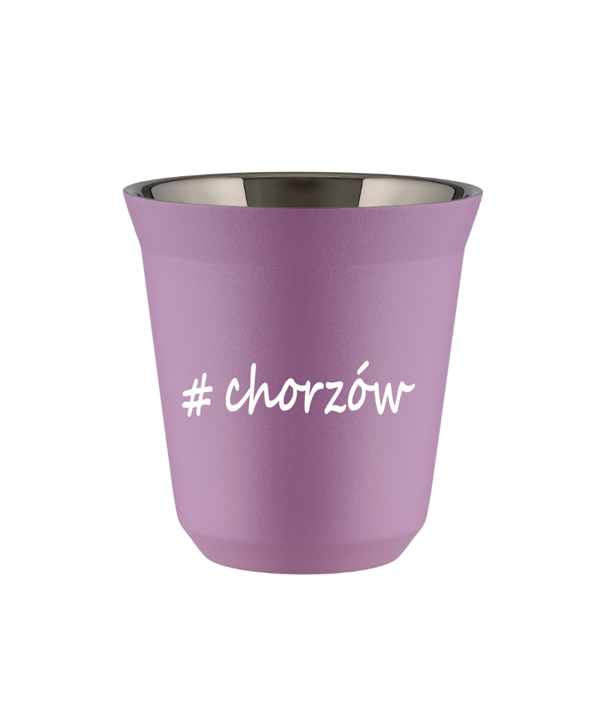 Kubek 240 ml LILIOWY Chorzów kubek termiczny na kawe | 70,00 zł Kubek 240 ml LILIOWY Chorzów kubek termiczny na kawe | 70,00 zł