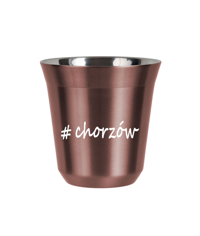 Kubek 240 ml RÓŻOWE ZŁOTO Chorzów kubek termiczny na kawe | 70,00 zł Kubek 240 ml RÓŻOWE ZŁOTO Chorzów kubek termiczny na kawe | 70,00 zł