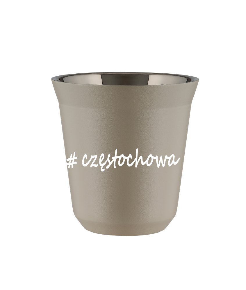Cup 150 ml BEIGE "Częstochowa"
