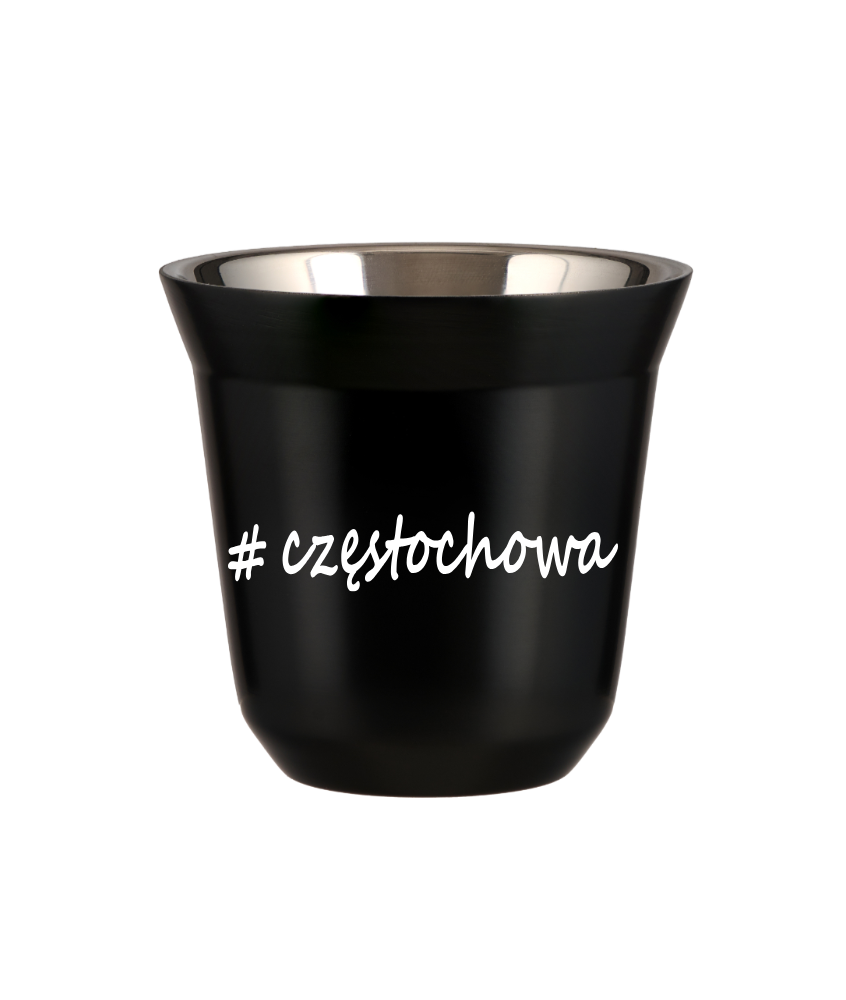 Kubek 150 ml CZARNY Częstochowa kubek termiczny na kawe | 65,00 zł Kubek 150 ml CZARNY Częstochowa kubek termiczny na kawe | 65,00 zł