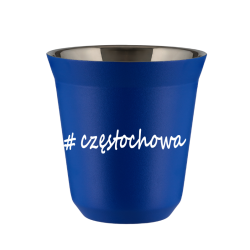 Cup 240 ml BLUE "Częstochowa"